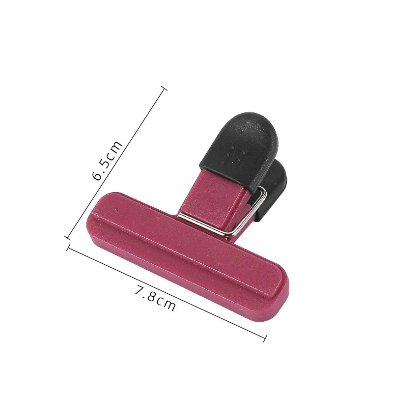 Portable Food Bag Sealing Clips – Reusable Kitchen Storage Seal Clamp for Snacks & Food Bags
