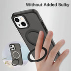 Luxury Magnetic Holder Armor Shockproof Wireless Charging Phone Case for iPhone 18 17 16 15 14 13 12 11 Pro Max Air Cases Cover