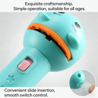 Children's Glowing Flashlight Projector Toy Baby Sleep Story Book Early Education Lighting Holiday Christmas Gift