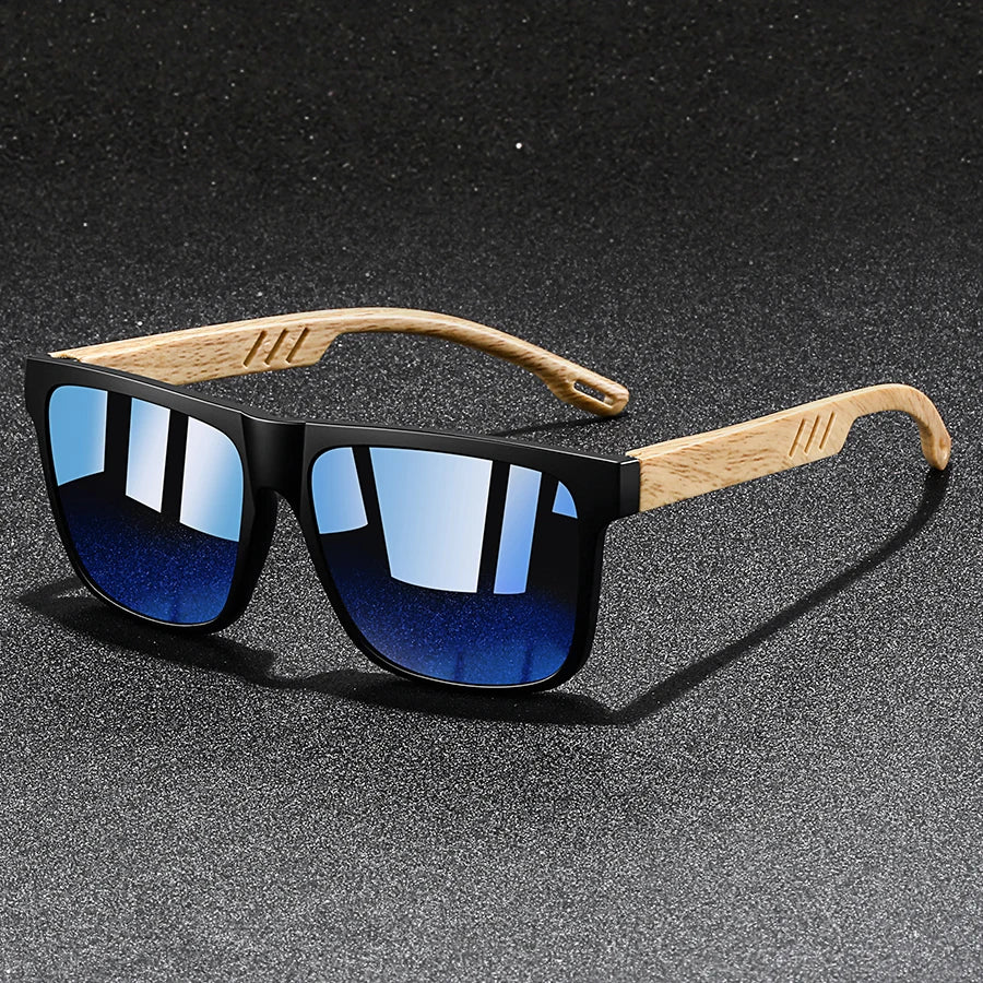 Vintage Square Polarized UV400 Sunglasses for Men & Women