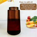 2-in-1 Glass Oil Sprayer Dispenser for Cooking, Air Fryer, Salad & BBQ