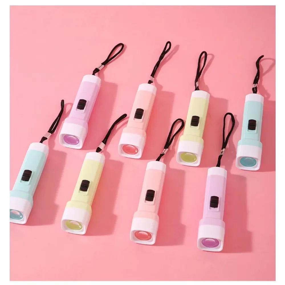 5-100 Pcs Mini LED Flashlights Toy for Kids Birthday Party Favors Halloween Christmas Carnival Wedding Guest Gifts Decor