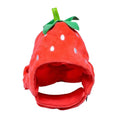 Cute Watermelon Cat Hat Orange Shape Avocado Dog Cosplay Hat Soft Comfortable Cat Headwear Birthday Party