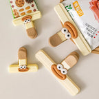 Creative Face Food Bag Sealing Clips for Snack and Food Storage Set