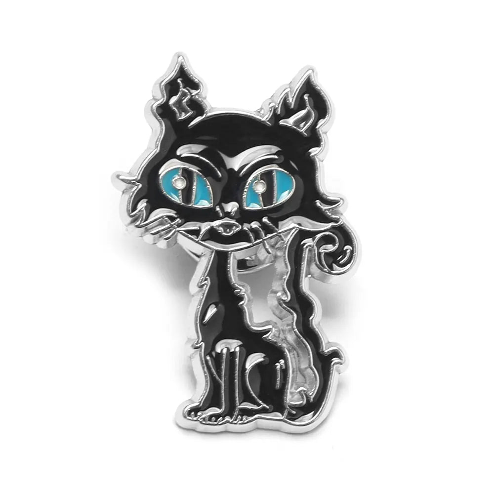 Horror Animated Films Doll Enamel Pins Cartoon Character Role Brooch Lapel Badge Punk Halloween Jewelry Gift for Friend