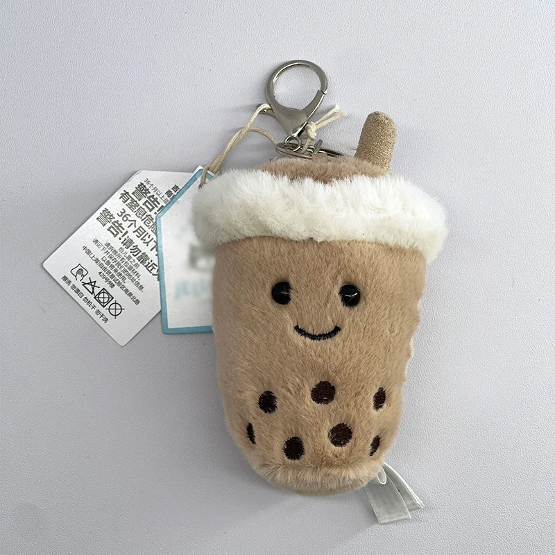 Cute Animal Plush Keychain Soft Bag Charm Collection
