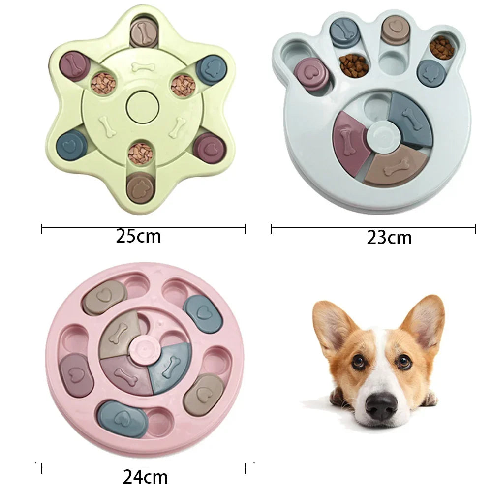 Interactive Dog Puzzle Slow Feeder for IQ Training and Healthy Eating