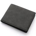 Multi-card Slot Men Wallet Fashion Folding Large-capacity Coin Purse PU Leather Short Purse