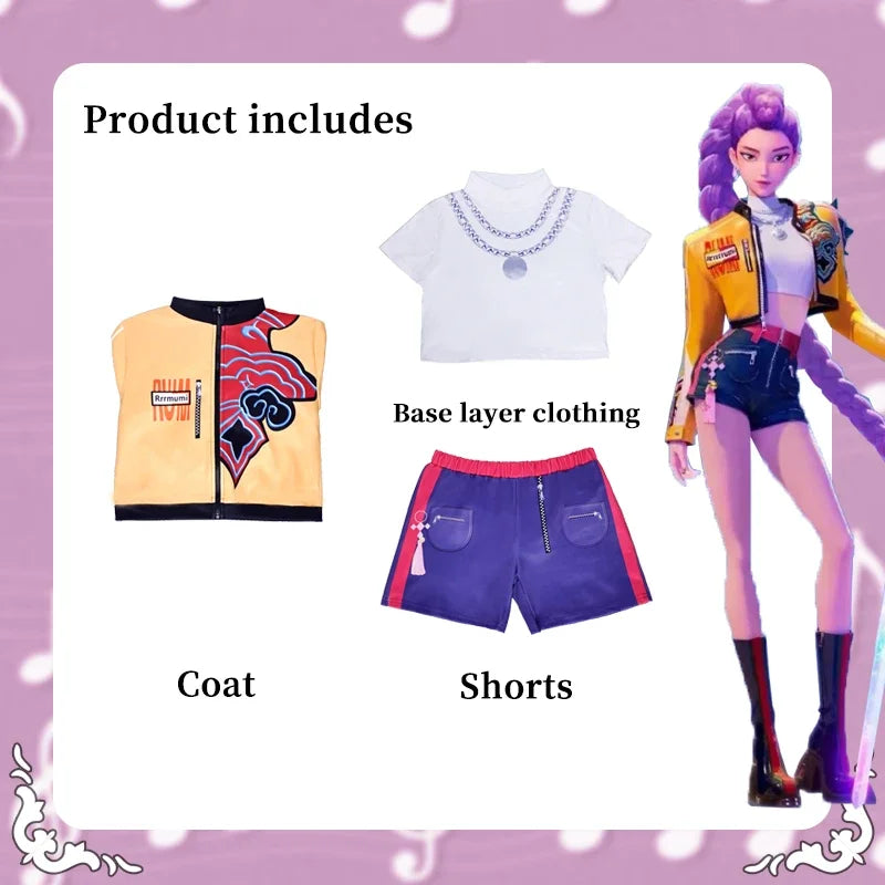 Girls Zoey Rumi Mira Cosplay Costume – Stage Performance Outfit