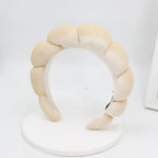 Velvet Sponge Spa Headband for Face Washing & Skincare