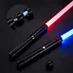 RGB EMetal Lightsaber Dueling Smooth Swing Sword Sabre De Luz 14  Color Changing with Sounds  Flashing Toy