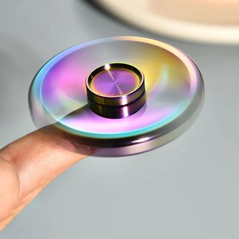 Colorful Metal Fidget Spinner – Stress Relief Toy