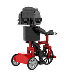 MOC Chainsaw Scary Puppet Billy Doll Building Blocks Horror Movie Toy Murderer Action Figure Puzzle Brick Adult Gift For Kid