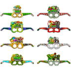 Plants vs Zombies Paper Party Glasses – Funny Photo Booth Props Set