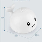 Waterproof Baby Bath Toys Whale Automatic Bathroom Toy Sprinkler Glowing LED Light toy,kids Infant Swim Pool Bathroom Toys Gifts