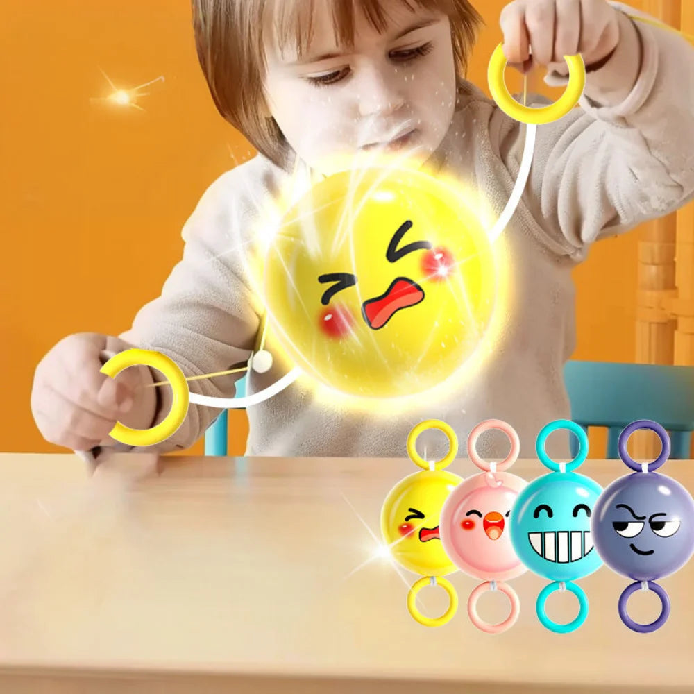 Rotating Flash LED Flying Ball Toy