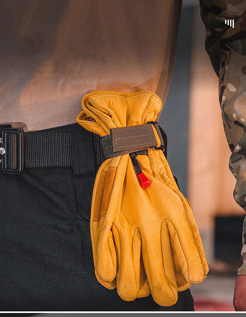 Tactical MOLLE Keychain Gear Clip Belt Holder for Outdoor EDC
