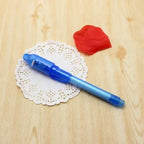 UV Invisible Ink Magic Pen with LED Black Light for Kids