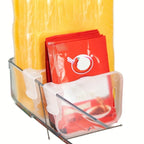 Adjustable Refrigerator Storage Divider for Shelf Organization Board