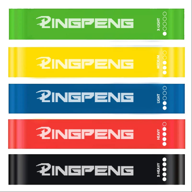 Resistance Bands Fitness Yoga Exercise Loop Set for Strength Training & Workouts