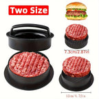 Non-Stick Hamburger Press Mold – Meat Patty Maker & Stuffed Pie Kitchen Tool