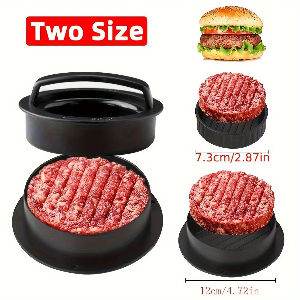 Non-Stick Hamburger Press Mold – Meat Patty Maker & Stuffed Pie Kitchen Tool