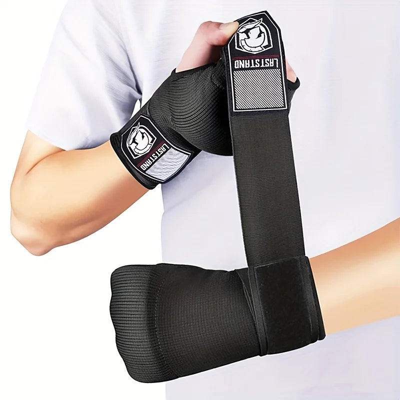 MMA Half Finger Gel Boxing Inner Gloves with Wrist Support