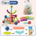 Magnetic Constructor Blocks STEM Building Set for Creative Kids