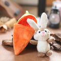 Rabbit Carrot Plush Pendant Detachable Rabbit Carrot Pendant