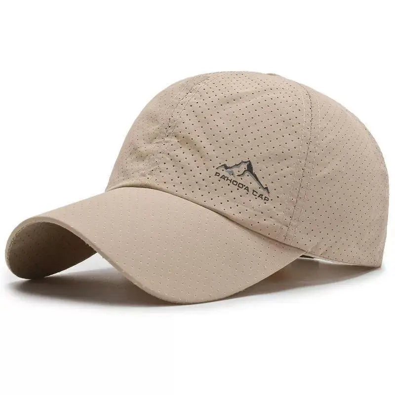 Unisex Ventilated Mesh Baseball Cap for Summer Outdoor Comfort