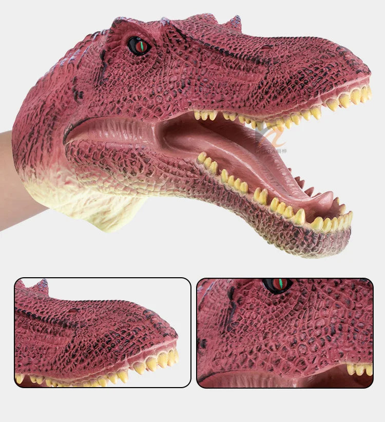 Realistic Dinosaur Hand Puppet Toy