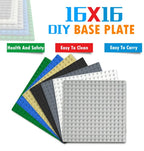 Classic Building Block Baseplate for Creative Construction Toy Sets