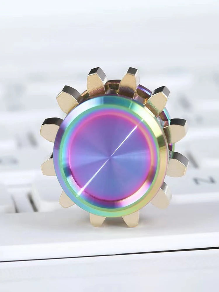 Mini Metal Gear Gyroscope Fidget Spinner EDC Stress Relief Toy