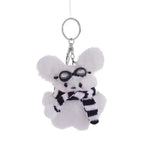 Pochacco Plush Keychain Cute Anime Bag Charm for Kids and Fans