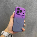 Silicone Soft Phone Case Slim Protective For Apple iPhone 18 17 Air 16 Pro Max 15 14 Plus 13 12 11 for Magnetic Gradient Cover
