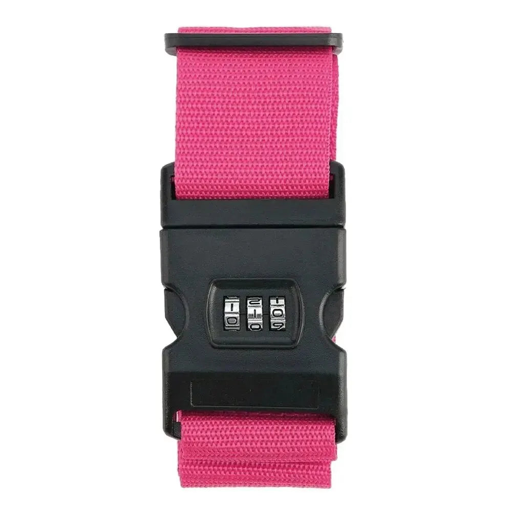 Adjustable Luggage Belt Elastic Suitcase Security Strap for Travel & Carry-On