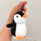 Cute Penguin Plush Keychain Bag Charm for Girls and Kids Gift