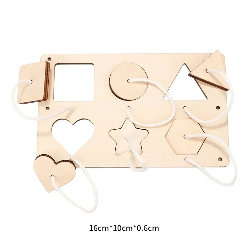 Montessori LED Busy Board Interactive Learning Toy