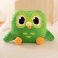 Kawaii Green Owl Plush Toy – Soft Cartoon Stuffed Animal