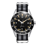 41MM Sapphire Glass 100m Waterproof Japan  Automatic Luminous Mens Watch Nylon Strap