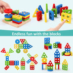 Montessori 3D Wooden Puzzle Educational Learning Toy for Kids