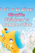 Cartoon Dinosaur & Giraffe Automatic Bubble Blowing Machine