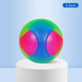 Dog TPR Glow Ball 3 Color Flashing Elastic Teeth Cleaning Anti Choke Training Interactive Pet Toy  Safe Chew Resistant Non Toxic