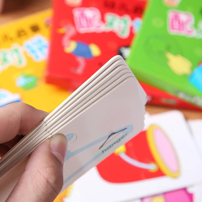 Toddler Matching Card Game 32PCS – Educational Puzzle Toy