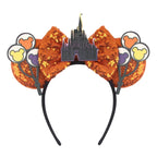 Sequin Mouse Ears Bow Headband for Women & Girls