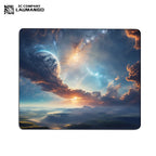 Galaxy Small Gaming Mouse Pad Deskmat Rubber Mat non-slip Anime Mousepad Pc Accessories Desk Protector Kawaii Cute Keyboard Pads
