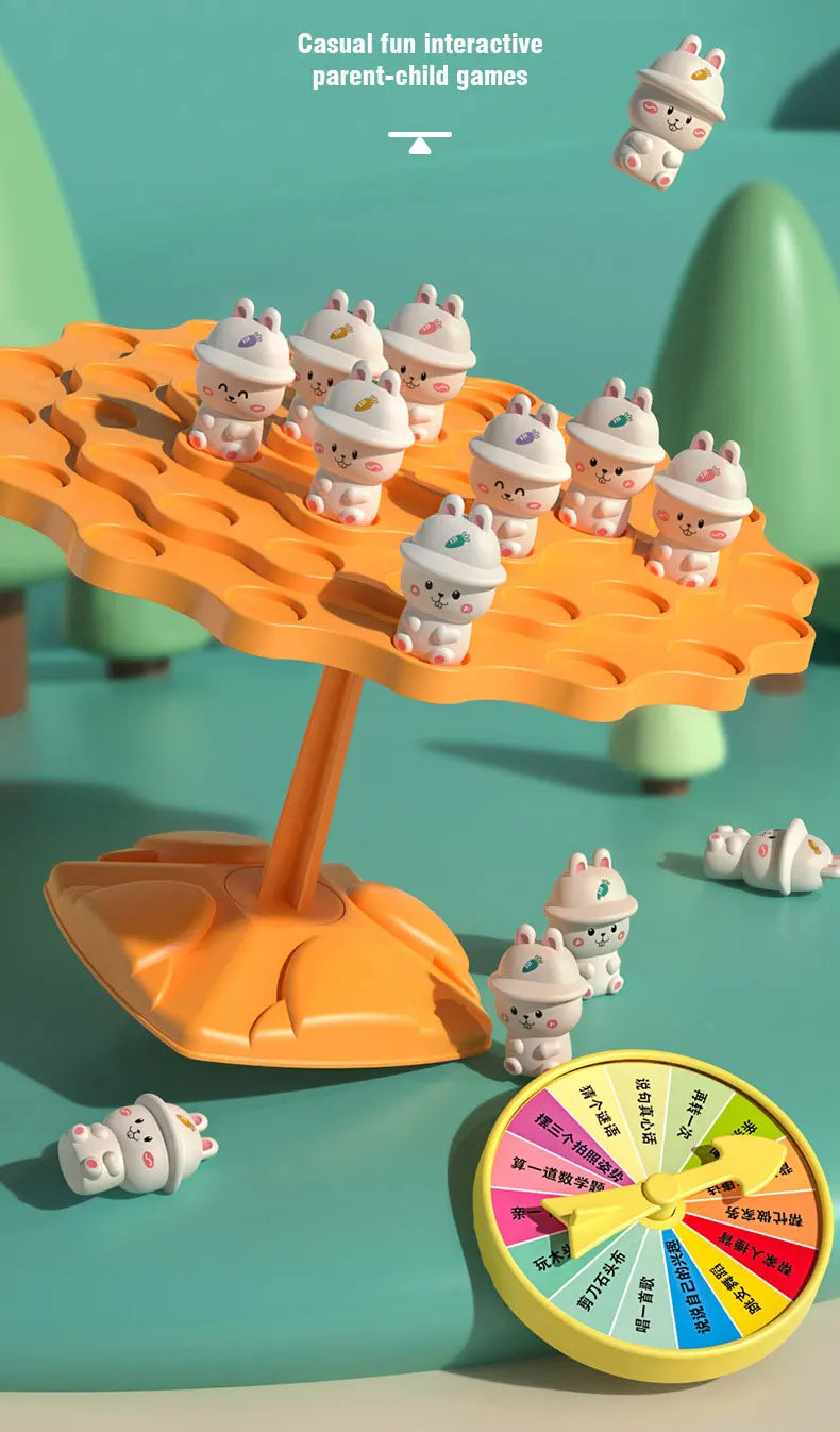 Frog Balance Tree Math Game Montessori Educational Toy for Kids