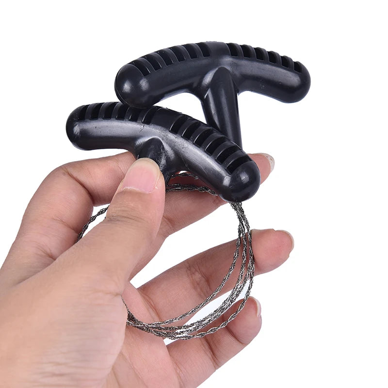 Portable Manual Steel Wire Chain Saw for Camping & Survival