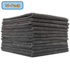 10pcs car cleaning towels, multi-purpose car detailing wipes, car drying cloths