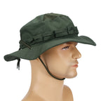 1pc/3pcs Camo Boonie Hat Sunscreen Breathable Bucket Hat Men's Outdoor Hiking Hunting Fishing Windproof Fisherman's Hat